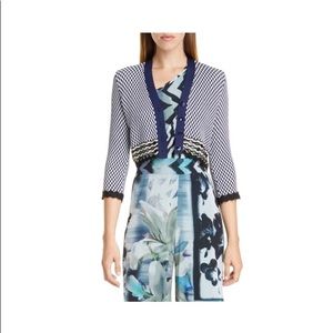 NWT Fuzzi crop cardigan